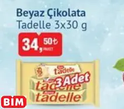 TADELLE BEYAZ ÇİKOLATA